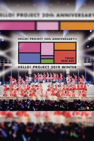 Poster Hello! Project 2019 Winter ~NEW AGE~ Hello! Project 20th Anniversary!! 2019