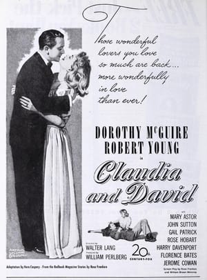 Poster Claudia and David (1946)