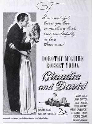 Poster Claudia and David 1946