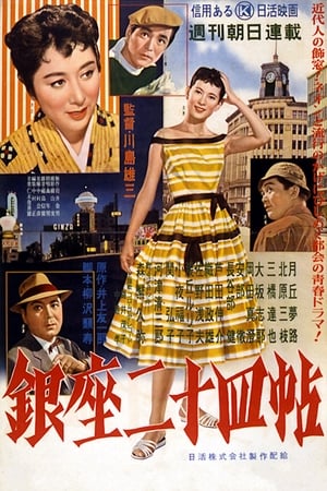 Poster 銀座二十四帖 1955