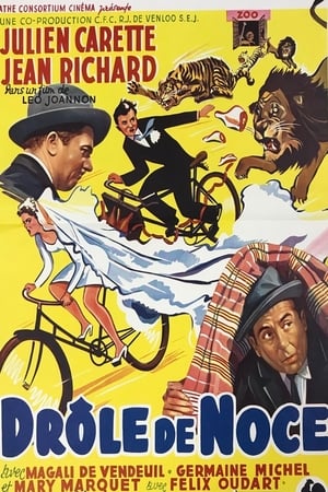 Poster Drôle de noce 1952
