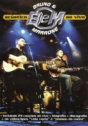 Poster Bruno e Marrone  Acustico - Ao Vivo 2001