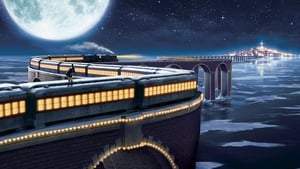 Graphic background for Polar Express IMAX