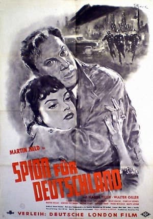 Poster Spion für Deutschland 1956