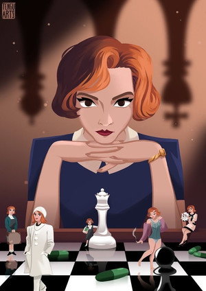 Постер сериала «Ход королевы (2020)» — (37 из 87)