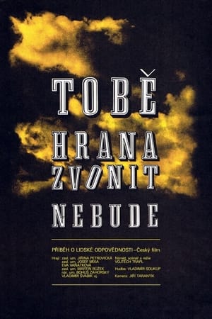 Poster Tobě hrana zvonit nebude 1975