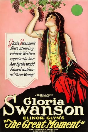 Poster The Great Moment (1921)