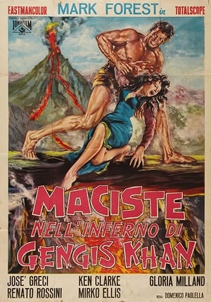Poster Maciste nell'inferno di Gengis Khan 1964