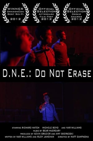 Poster D.N.E.: Do Not Erase 2012