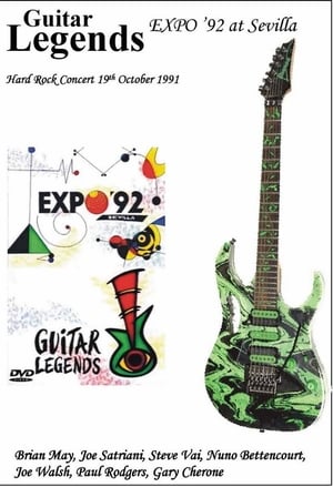 Poster Guitar Legends EXPO '92 at Sevilla - The Hard Rock Night 1991