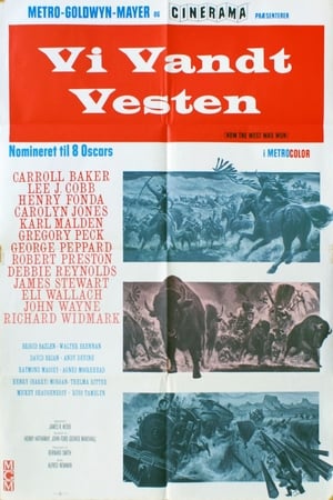 Poster Vi vandt vesten 1962