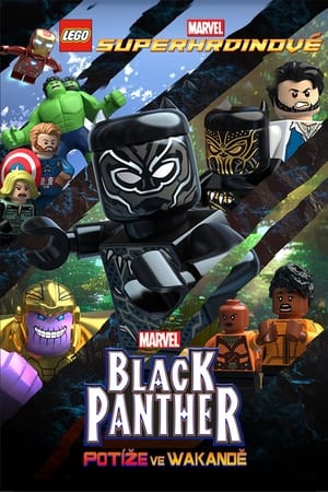 Poster LEGO Marvel Superhrdinové: Black Panther: Potíže ve Wakandě 2018