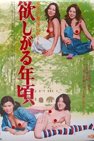 Poster 女子大寮（秘）レポート　欲しがる年頃 1976