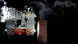 Image Chimney fire - water is no option