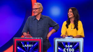 Larry Lamb, Sam Quek and Scarlett Moffatt