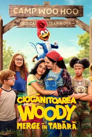 Poster Ciocănitoarea Woody merge în tabără 2024
