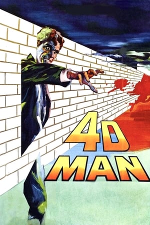 Poster 4D Man 1959