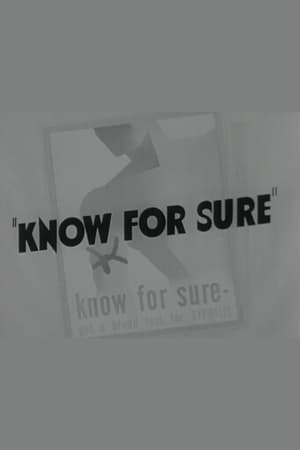 Know For Sure 1941