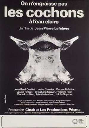 Poster On n'engraisse pas les cochons à l'eau claire 1973