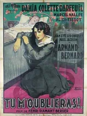 Poster Tu m'oublieras (1932)