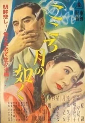 Poster Kokoro tsuki nogotoku 1947