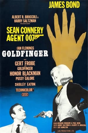 Poster Goldfinger 1964