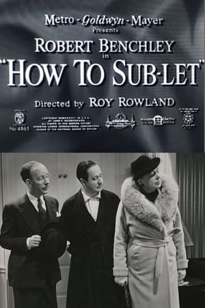 Poster How to Sub-Let 1939