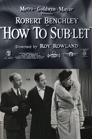 Poster How to Sub-Let (1939)