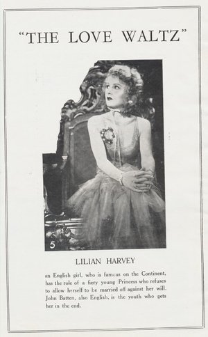 Poster The Love Waltz 1930