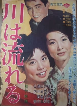 Poster Kawa wa nagareru 1962