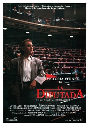 Poster La diputada (1988)