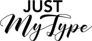 Just My Type — Logos 1