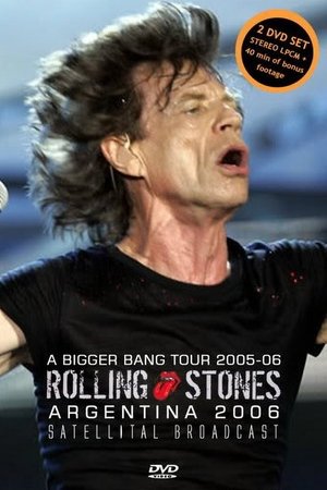 Poster The Rolling Stones - A Bigger Bang: Live in Argentina (2006)