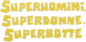 Las amazonas contra los superman — Logos 1