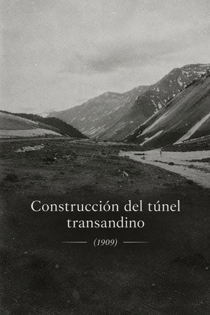 Construcción del túnel transandino