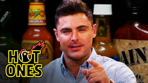 Image Zac Efron Ups the Ante While Eating Spicy Wings