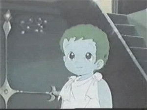 Still from I'm now being born...