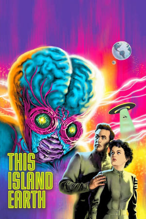 Poster Ta wyspa Ziemia 1955