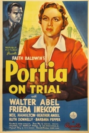 Poster Portia on Trial (1937)