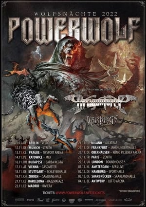 Poster Powerwolf - Live at Oberhausen 2022 (2022)