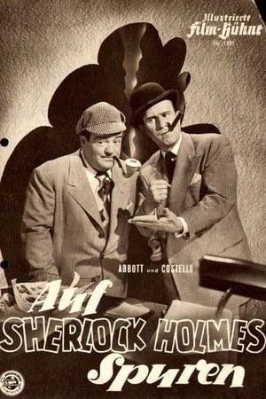 Poster Auf Sherlock Holmes' Spuren 1951