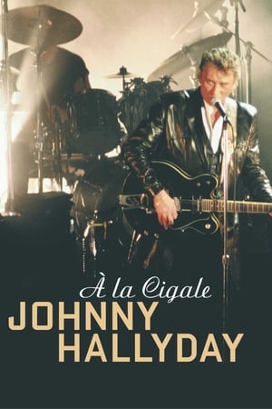 Poster Johnny Hallyday à la Cigale (1995)