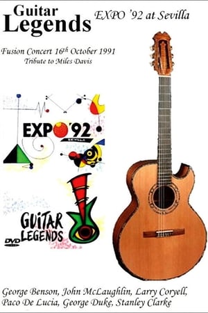 Poster Guitar Legends EXPO '92 at Sevilla - The Fusion Night 1991