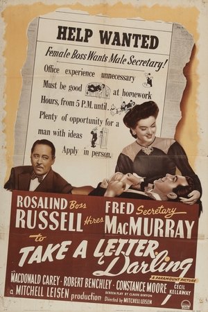 Take a Letter, Darling poster