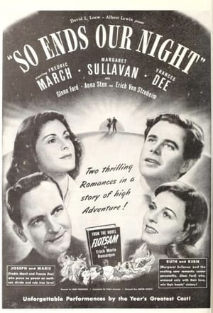 Poster So Ends Our Night (1941)