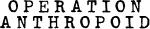 Opération Anthropoid — logo