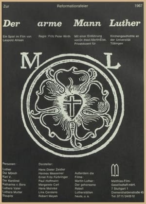 Poster Der arme Mann Luther (1965)