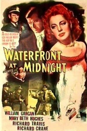 Waterfront at Midnight poster