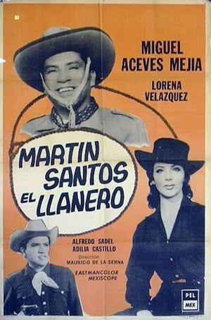 Poster Martín Santos el llanero (1962)
