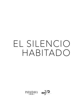 Nonton film The Inhabited Silence (2018) terbaru sub indo Nonton film The Inhabited Silence (2018) terbaru sub indo